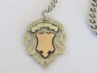 Antique Silver Watch Chain & Large Fob (4 of 4) Antique Silver Watch Chain & Large Fob (4 of 4)