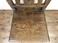 19th Century Antique Gothic Carved Oak Chair (5 of 8) 19th Century Antique Gothic Carved Oak Chair (5 of 8)