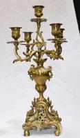 French Antique Gilt Clock Set - Cherub Garniture (7 of 14) French Antique Gilt Clock Set - Cherub Garniture (7 of 14)