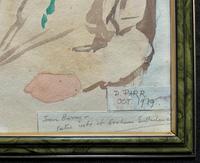 Original Antique Watercolour Portrait Painting of a Girl Guide c.1919 (8 of 9) Original Antique Watercolour Portrait Painting of a Girl Guide c.1919 (8 of 9)