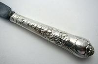 Rare Victorian Coburg Pattern Sterling Silver Antique Table/Dinner Knife, Chawner & Co. Sheffield Cutlery (4 of 8) Rare Victorian Coburg Pattern Sterling Silver Antique Table/Dinner Knife, Chawner & Co. Sheffield Cutlery (4 of 8)