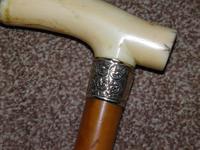 Antique Repousse Gold Plate Walking / Dress Cane with Derby Handle - 90cm (11 of 14) Antique Repousse Gold Plate Walking / Dress Cane with Derby Handle - 90cm (11 of 14)