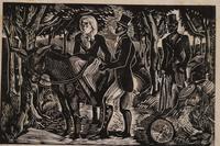 Figurers on a country lane by Kathleen Mary Bell (4 of 4) Figurers on a country lane by Kathleen Mary Bell (4 of 4)