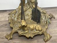 Victorian Brass Hunting Dog Fire Companion Set (3 of 40) Victorian Brass Hunting Dog Fire Companion Set (3 of 40)