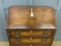 Georgian Style Burr Walnut Bureau (16 of 16) Georgian Style Burr Walnut Bureau (16 of 16)