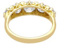3.31ct Diamond & 18ct Yellow Gold Five Stone Ring c.1930 (4 of 9) 3.31ct Diamond & 18ct Yellow Gold Five Stone Ring c.1930 (4 of 9)