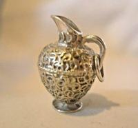 Vintage Sterling Silver Bracelet Charm 1960s Large Wine Pitcher Charm 5.6 Grams (2 of 8) Vintage Sterling Silver Bracelet Charm 1960s Large Wine Pitcher Charm 5.6 Grams (2 of 8)