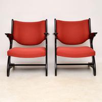 1960's Pair of Vintage Italian Armchairs (3 of 12) 1960's Pair of Vintage Italian Armchairs (3 of 12)
