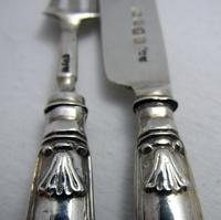 Unusual Miniature Toy Georgian 1834 Solid Sterling Silver Christening / Childs Pair of Knife & Fork Set. English Kings Pattern (6 of 10) Unusual Miniature Toy Georgian 1834 Solid Sterling Silver Christening / Childs Pair of Knife & Fork Set. English Kings Pattern (6 of 10)