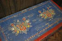 Folk Art Painted Blanket Box (6 of 9) Folk Art Painted Blanket Box (6 of 9)