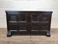 Antique Rare 17th Century Oak Coffer with Block Paw Feet (M-716) (13 of 16) Antique Rare 17th Century Oak Coffer with Block Paw Feet (M-716) (13 of 16)