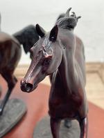 Set 3 Small Solid Bronze Horse Racing "The Origins of Champions" by Gill Parker (18 of 45) Set 3 Small Solid Bronze Horse Racing "The Origins of Champions" by Gill Parker (18 of 45)