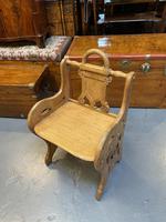 Victorian Oak Hall Chair (10 of 10) Victorian Oak Hall Chair (10 of 10)