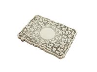 Antique Victorian Sterling Silver Card Case 1886 (6 of 9) Antique Victorian Sterling Silver Card Case 1886 (6 of 9)