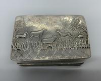 Dutch Silver Table Snuff Box (2 of 8) Dutch Silver Table Snuff Box (2 of 8)