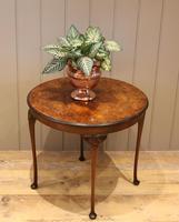 Low Circular Walnut Table (4 of 9) Low Circular Walnut Table (4 of 9)
