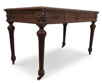 English Carved Oak Desk (3 of 8) English Carved Oak Desk (3 of 8)