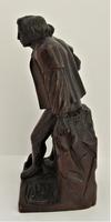 Pair of Swiss Black Forest Carved Figures, Pipe Rest & Match Holder c.1890 (6 of 19) Pair of Swiss Black Forest Carved Figures, Pipe Rest & Match Holder c.1890 (6 of 19)