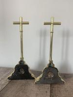 Pair of William Tonks Brass Cross Doorstop (7 of 8) Pair of William Tonks Brass Cross Doorstop (7 of 8)