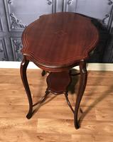 Edwardian Inlaid Mahogany Occasional Table c1900 (4 of 12) Edwardian Inlaid Mahogany Occasional Table c1900 (4 of 12)
