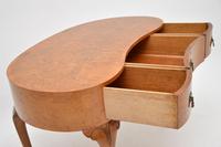 Antique Burr Walnut Kidney Shaped Desk or Dressing Table by Waring & Gillows (8 of 12) Antique Burr Walnut Kidney Shaped Desk or Dressing Table by Waring & Gillows (8 of 12)