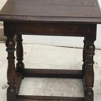 Pair of Oak Coffin Stools Circa Late 17th Century (10 of 24) Pair of Oak Coffin Stools Circa Late 17th Century (10 of 24)