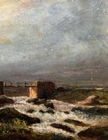 Original 19th Century Period Antique Scottish Highland Bridge Landscape Oil Painting (6 of 11) Original 19th Century Period Antique Scottish Highland Bridge Landscape Oil Painting (6 of 11)