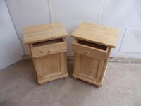 Square Pair of Antique Pine Victorian Bedside Cabinets to wax / paint (5 of 6) Square Pair of Antique Pine Victorian Bedside Cabinets to wax / paint (5 of 6)