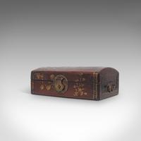 Antique Jewellery Box, Japanese, Leather, Desk Caddy, Meiji Period c.1900 (3 of 12) Antique Jewellery Box, Japanese, Leather, Desk Caddy, Meiji Period c.1900 (3 of 12)