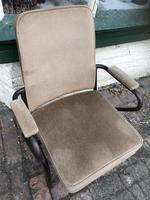 Three Vintage Metal Cinema Type Chairs (3 of 6) Three Vintage Metal Cinema Type Chairs (3 of 6)