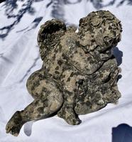 French Weathered Stone Statue of a Sleeping Putti, Baby Cherub with Wings (2 of 5) French Weathered Stone Statue of a Sleeping Putti, Baby Cherub with Wings (2 of 5)