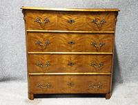 Biedermeier Satin Birch Chest of Drawers (6 of 6) Biedermeier Satin Birch Chest of Drawers (6 of 6)