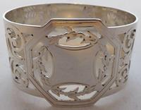 Boxed Set of 6 Sterling Solid Silver Napkin Rings Serviette Ring 173g c.1940 (2 of 6) Boxed Set of 6 Sterling Solid Silver Napkin Rings Serviette Ring 173g c.1940 (2 of 6)