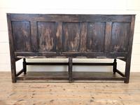 18th Century Panelled Oak Settle (9 of 10) 18th Century Panelled Oak Settle (9 of 10)