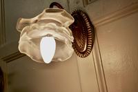 Brass Wall Light Set with Flower Shades, 1 Double and 2 Single Lights (10 of 14) Brass Wall Light Set with Flower Shades, 1 Double and 2 Single Lights (10 of 14)