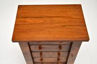 Antique Victorian Burr Walnut Miniature Wellington Chest (9 of 11) Antique Victorian Burr Walnut Miniature Wellington Chest (9 of 11)