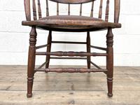 Antique Desk Chair with Leather Seat (6 of 10) Antique Desk Chair with Leather Seat (6 of 10)