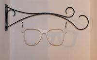 Vintage Opticians Wrought Iron Wall Bracket with White Painted Timber Spectacles (6 of 8) Vintage Opticians Wrought Iron Wall Bracket with White Painted Timber Spectacles (6 of 8)
