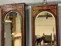Pair of Amboyna & Ebonised Pier Mirrors (6 of 9) Pair of Amboyna & Ebonised Pier Mirrors (6 of 9)