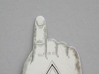 Edwardian Novelty Silver Pointing Finger Bookmark (4 of 9) Edwardian Novelty Silver Pointing Finger Bookmark (4 of 9)