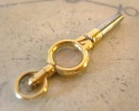 Antique Pocket Watch Chain Fob 1890 Victorian Brass & Steel Swivel Key Size 7 (7 of 9) Antique Pocket Watch Chain Fob 1890 Victorian Brass & Steel Swivel Key Size 7 (7 of 9)