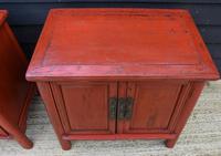 Excellent Pair of Chinese Red Lacquered Cabinets / Cupboards c.1900 (7 of 14) Excellent Pair of Chinese Red Lacquered Cabinets / Cupboards c.1900 (7 of 14)
