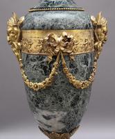 Pair of 19th Century French Marble & Cassoulet Urns (8 of 13) Pair of 19th Century French Marble & Cassoulet Urns (8 of 13)