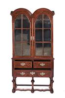 Queen Anne Revival Walnut Double Dome Display Cabinet c.1880 (2 of 5) Queen Anne Revival Walnut Double Dome Display Cabinet c.1880 (2 of 5)
