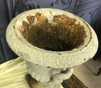 Pair of Cast Iron Garden Urns (5 of 7) Pair of Cast Iron Garden Urns (5 of 7)