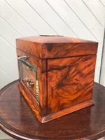 Antique Burr Walnut Ladies Jewellery Box (2 of 9) Antique Burr Walnut Ladies Jewellery Box (2 of 9)