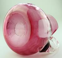 Unusual Formed Victorian English Cranberry Jug 19th Century (10 of 10) Unusual Formed Victorian English Cranberry Jug 19th Century (10 of 10)