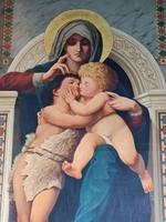 William-Adolphe Bouguereau 'la Rochelle 1825-1905' Copy of Madonna Enthroned (4 of 8) William-Adolphe Bouguereau 'la Rochelle 1825-1905' Copy of Madonna Enthroned (4 of 8)