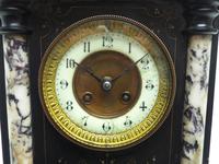 Very Fine French Slate & Marble Mantel Clock 8 Day Striking Mantle Clock (4 of 10) Very Fine French Slate & Marble Mantel Clock 8 Day Striking Mantle Clock (4 of 10)
