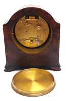 Impressive Amboyna Burr Walnut Edwardian Timepiece Mantel Clock by Dent London (7 of 10) Impressive Amboyna Burr Walnut Edwardian Timepiece Mantel Clock by Dent London (7 of 10)